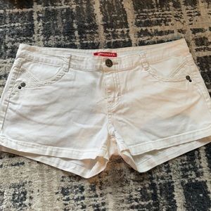 Women White Jean shorts